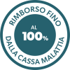Possibile rimborso fino al 100% da parte della cassa malattia