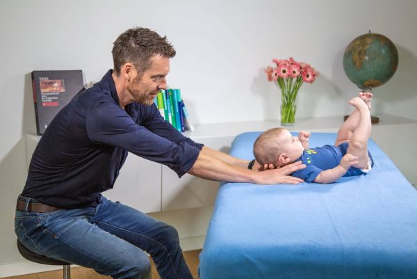 Untersuchung Baby Kopfform