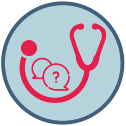 Fragen mit Kinderarzt besprechen