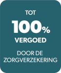 Zegel: Tot 100% vergoed door de zorgverzekering