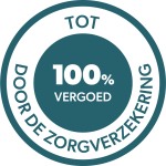 Zegel: Tot 100% vergoed door de zorgverzekering