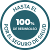 Sello: Hasta el 100% de reembolso por el seguro de salud