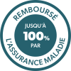 Label: Remboursé jusqu'à 100% par l'assurance maladie